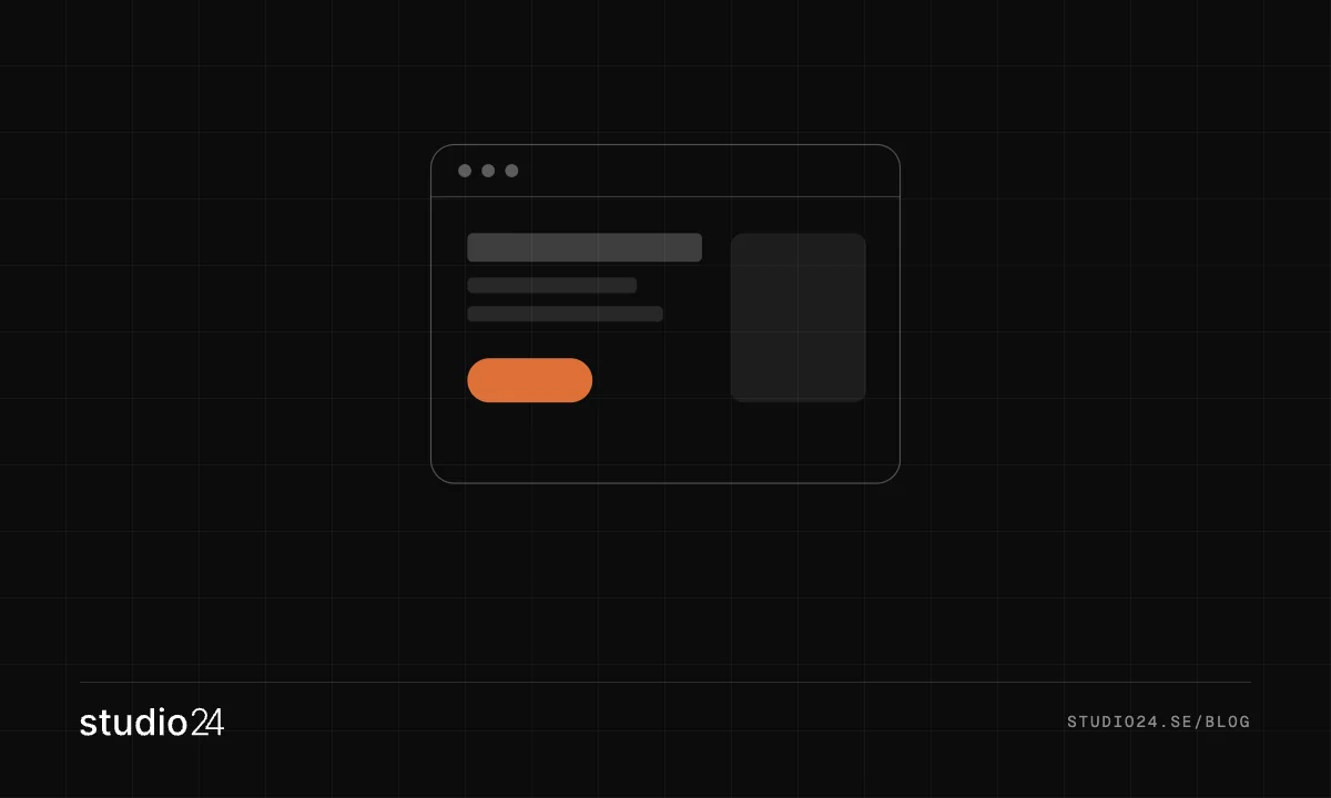 Illustration for the article: Web Design Cost in Sweden: What to Expect in 2026