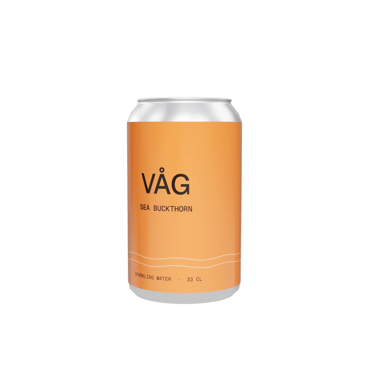 VÅG sparkling water can, a Studio 24 concept