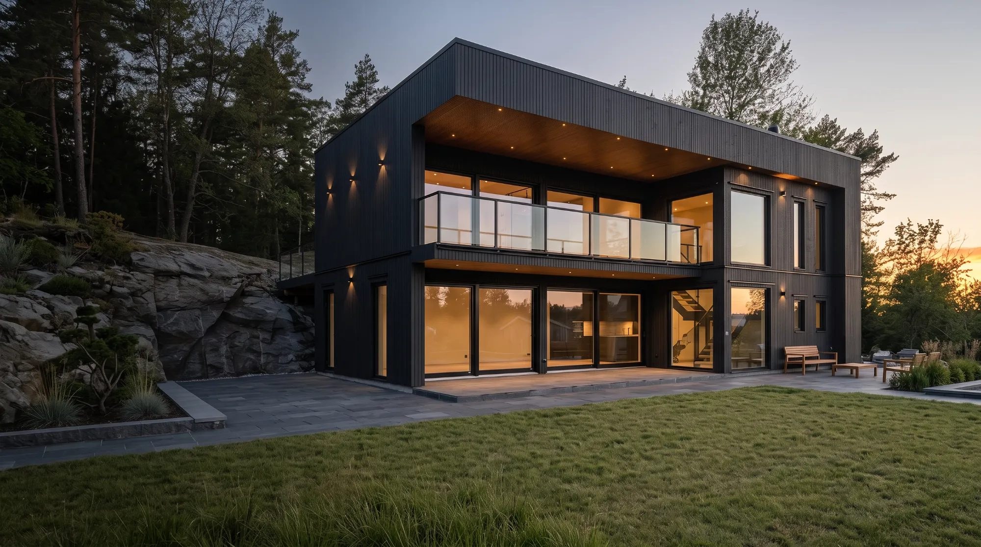 Brahem i Göteborg website: a finished villa, web design by Studio Twenty Four